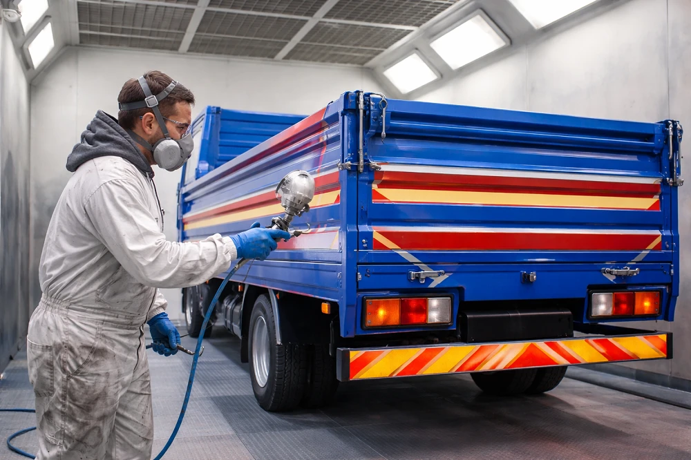 Akşehir Kamyon Kasası Boyama